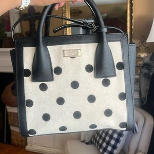 Kate spade black and white crossbody